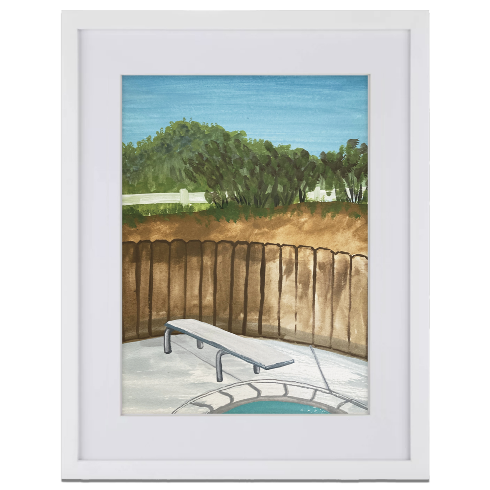 Weekend in Alpine Art Print