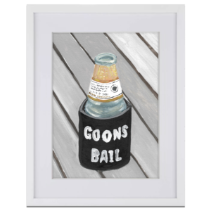Goons Bail Art Print