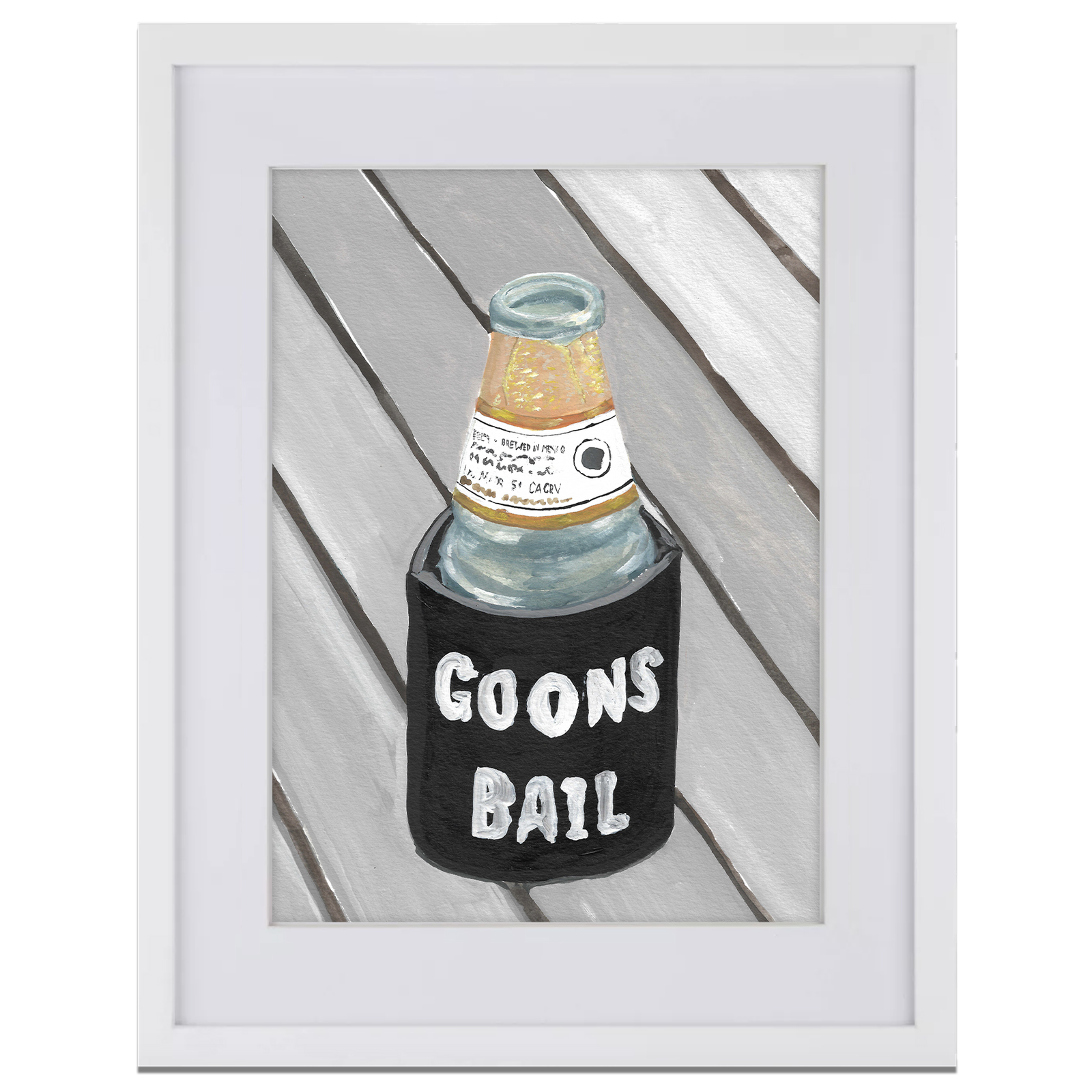 Goons Bail Art Print