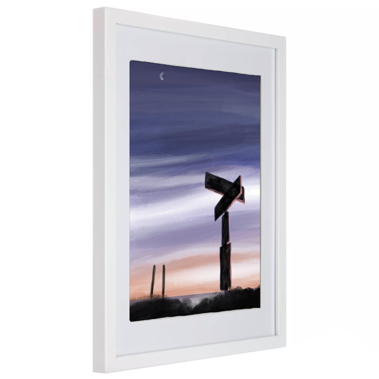 Del Mar Ave Sunset Art Print - Image 2