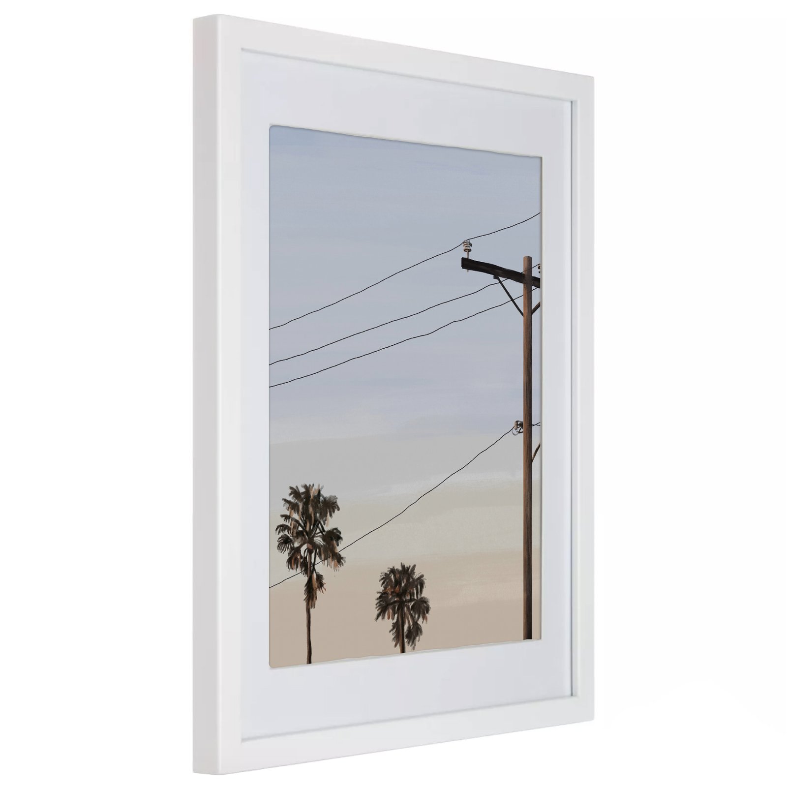 OB Powerlines Art Print - Image 2