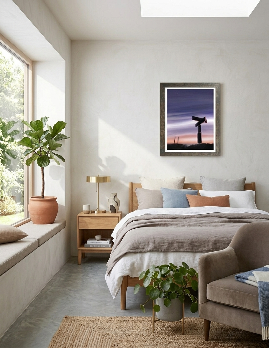 Del Mar Ave Sunset Art Print - Image 3