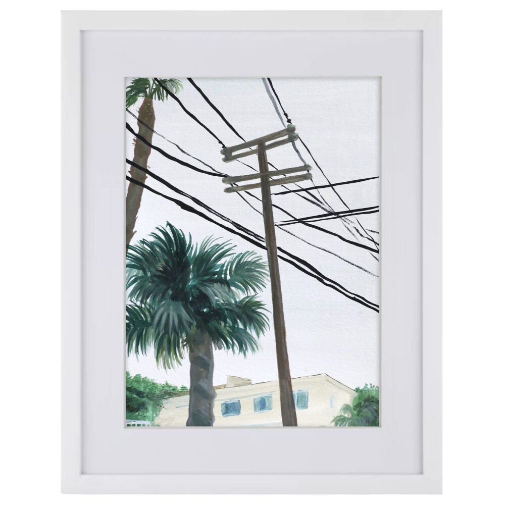 May Gray Art Print