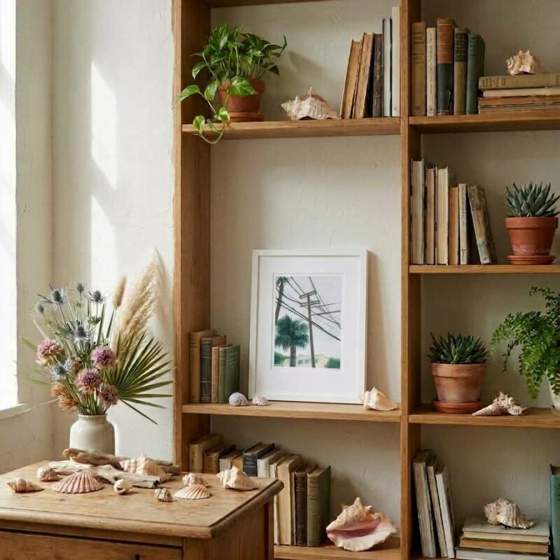 May Gray Coastal Art Print