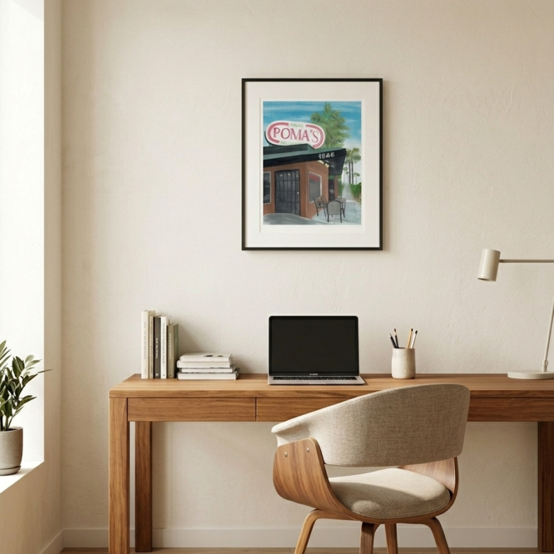 Poma's Deli Art Print