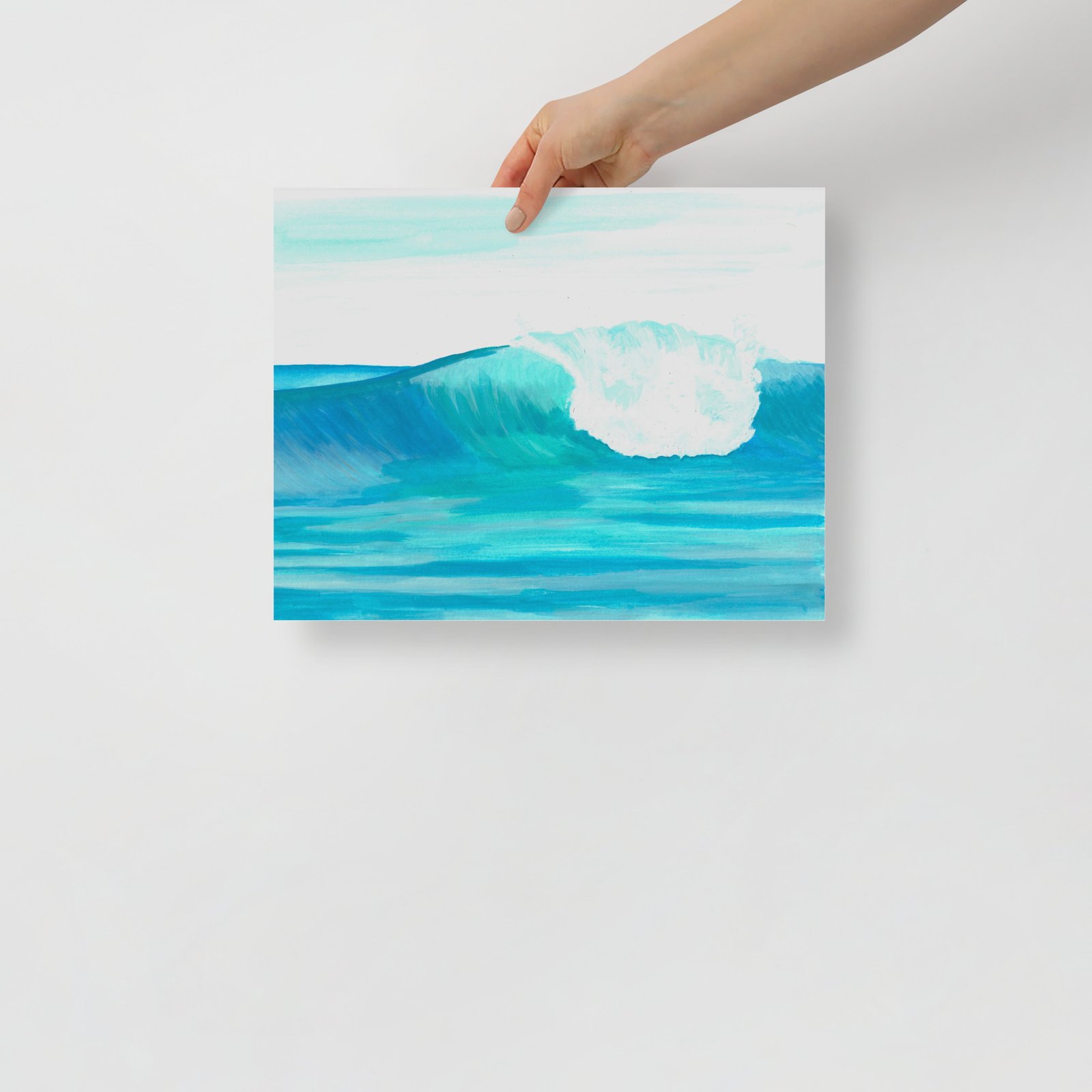 Ocean Wave Art Print - Image 3