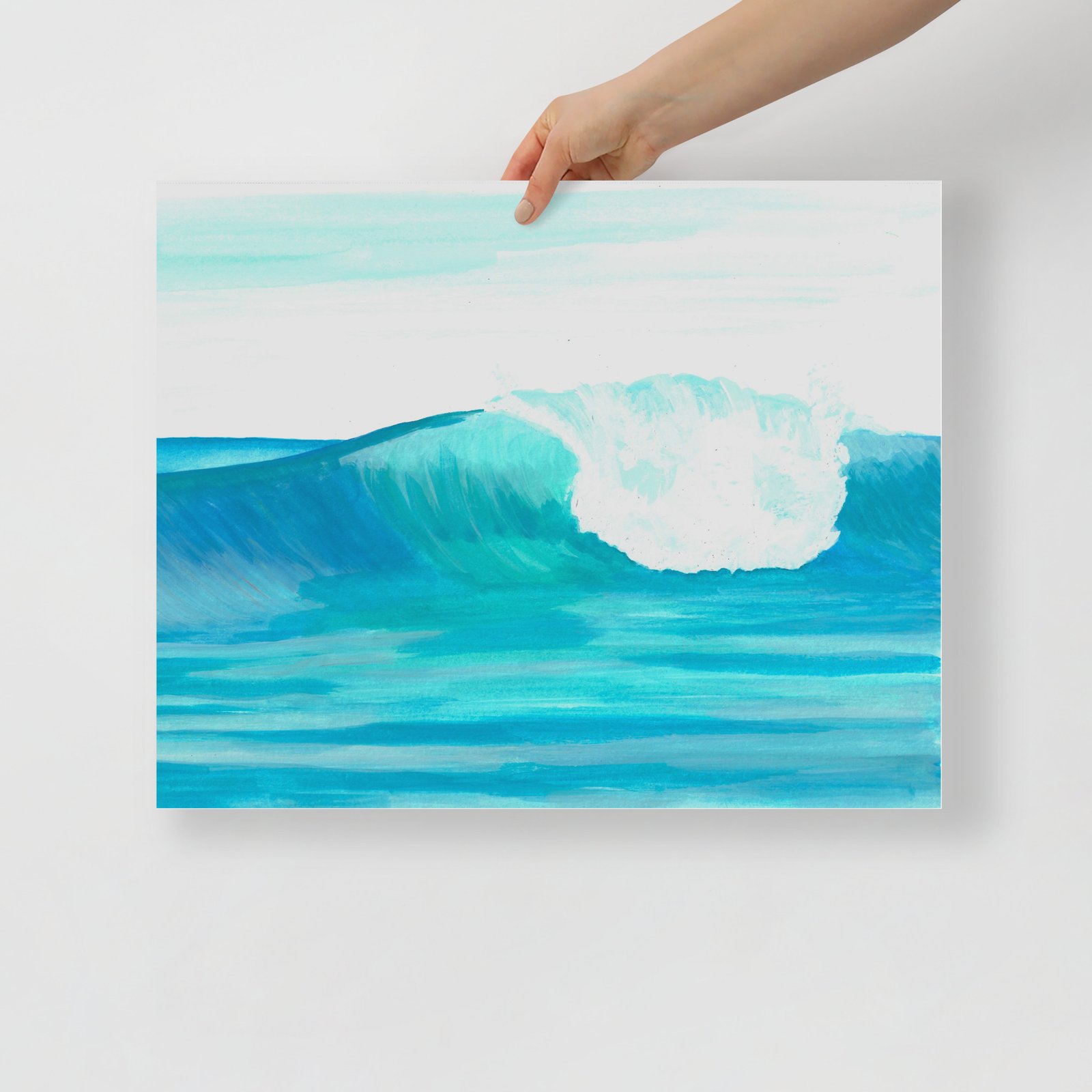 Ocean Wave Art Print - Image 4